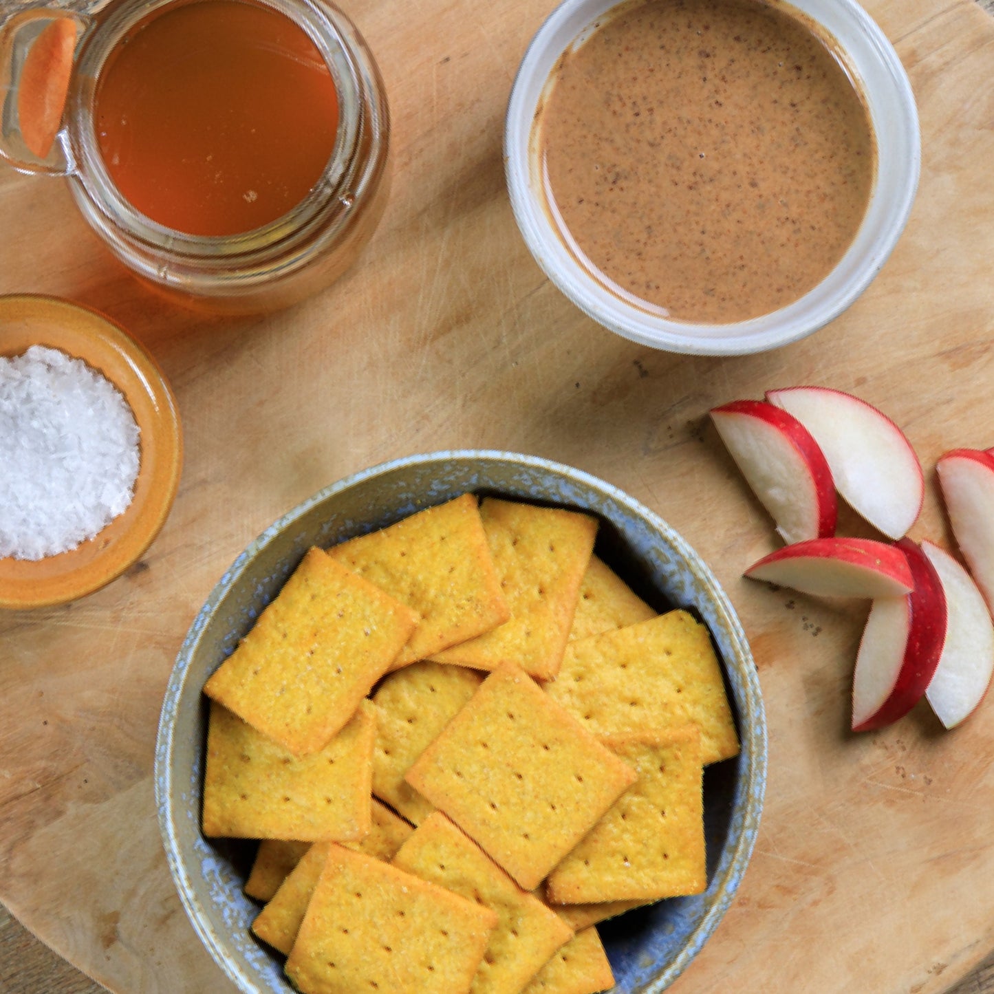 Organic Toasted Cheeze Crackers, 6 Pack Case