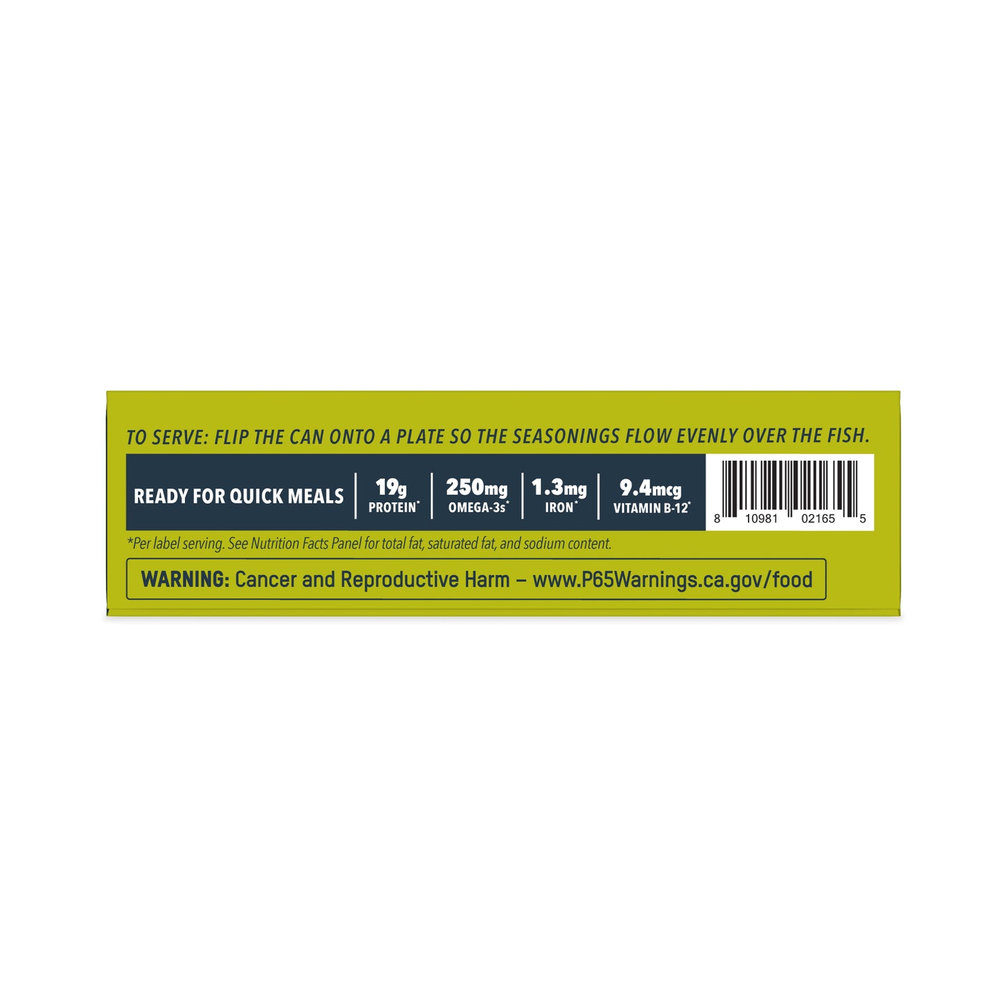 Lemon Caper Mackerel, 10 Pack Case