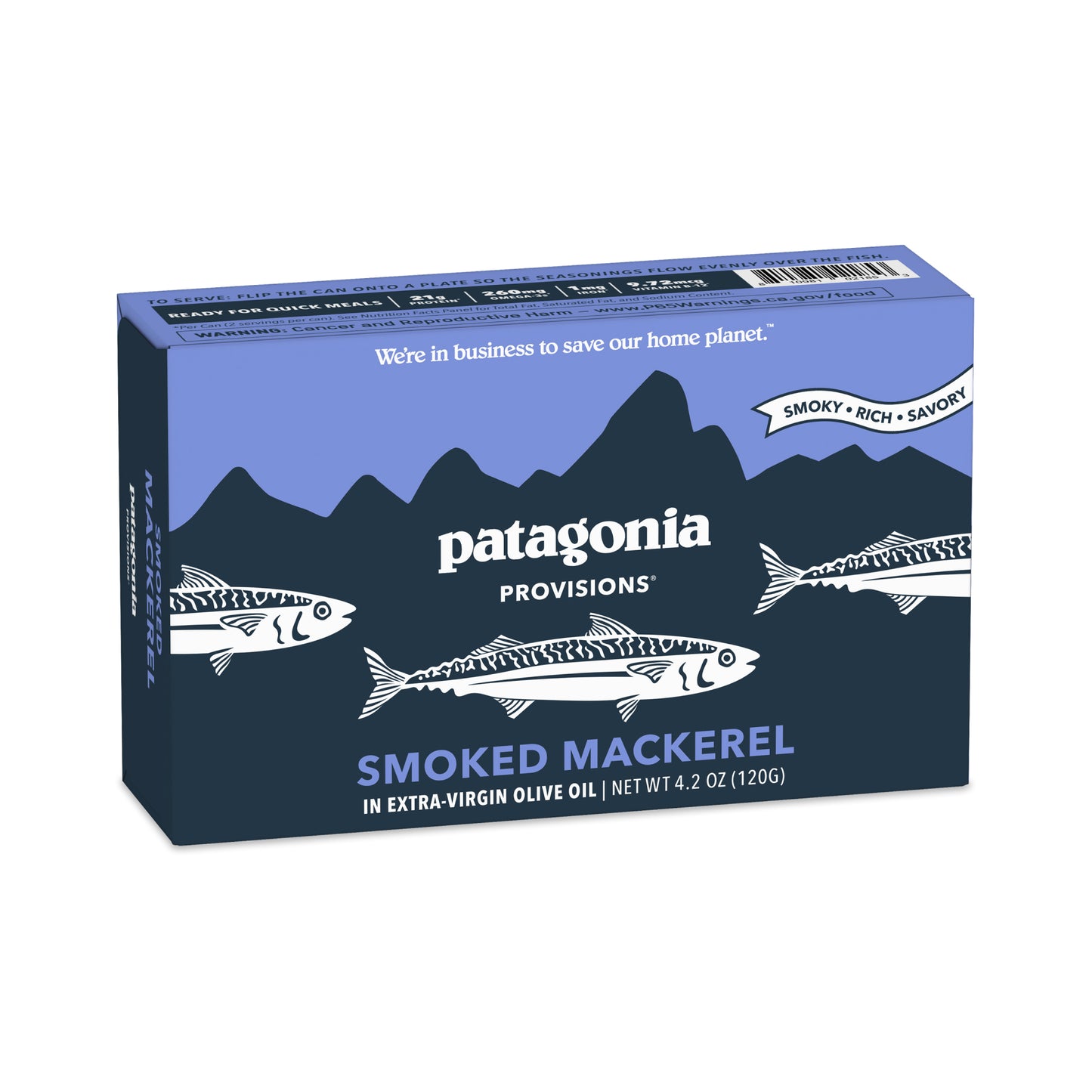 Smoked Mackerel, 10 Pack Case