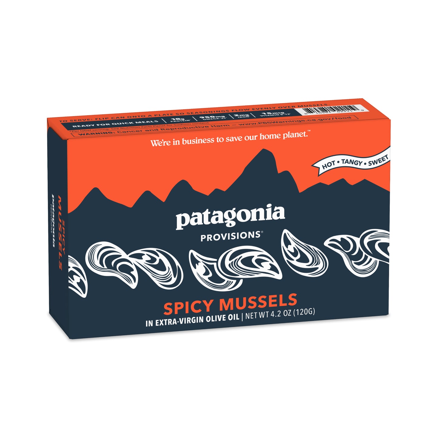 Spicy Mussels, 10 Pack Case