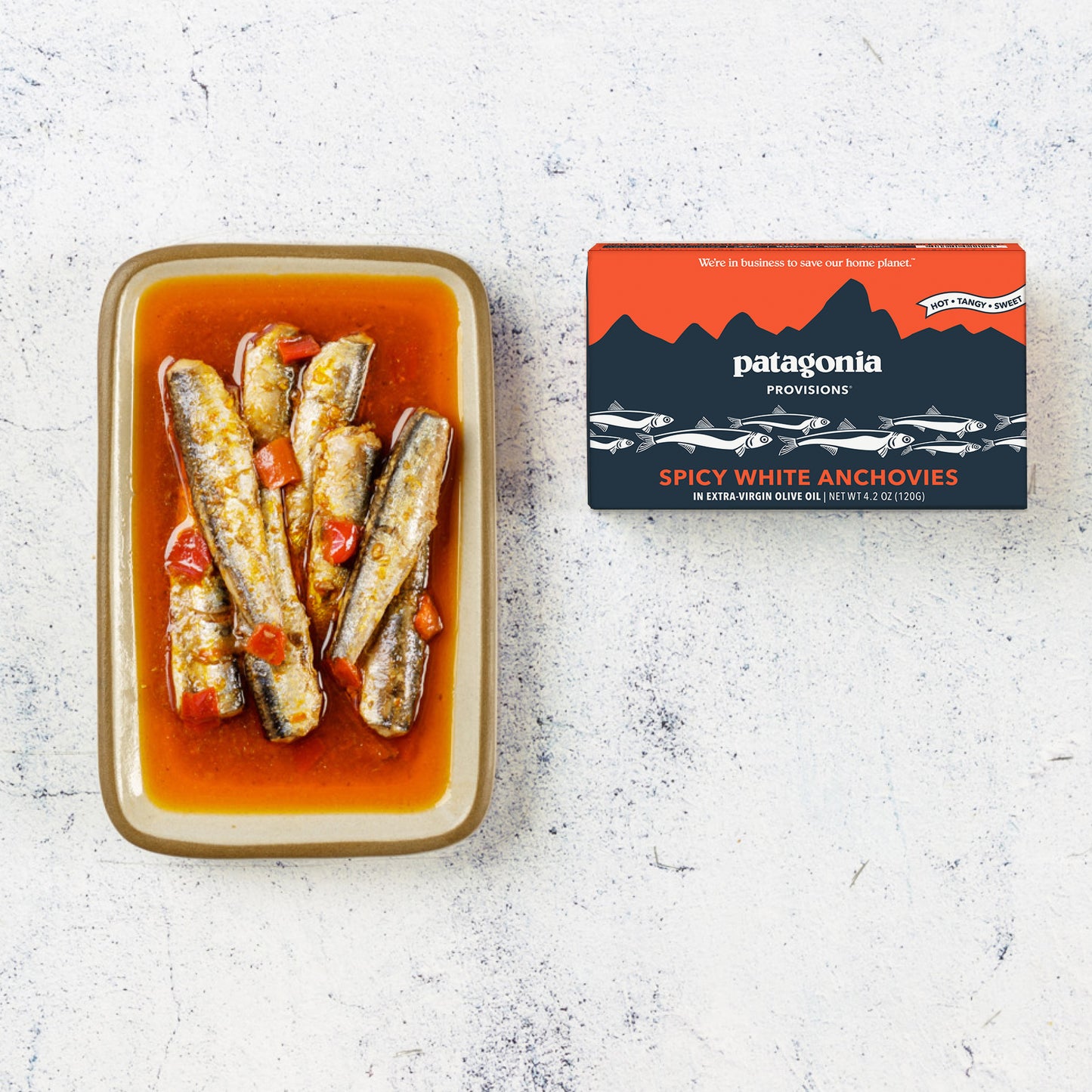 Spicy Anchovies, 10 Pack Case