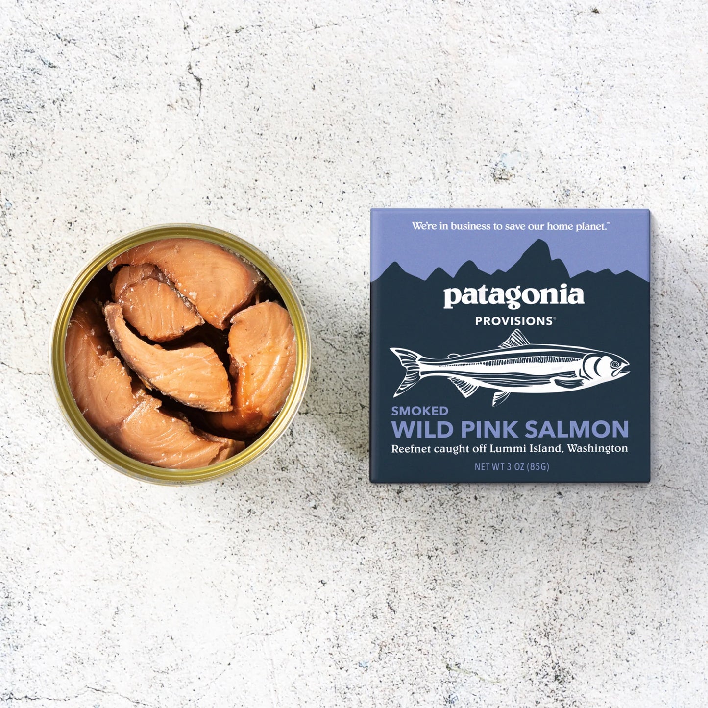 Wild Pink Salmon, Smoked 3oz, 12-Pack Case