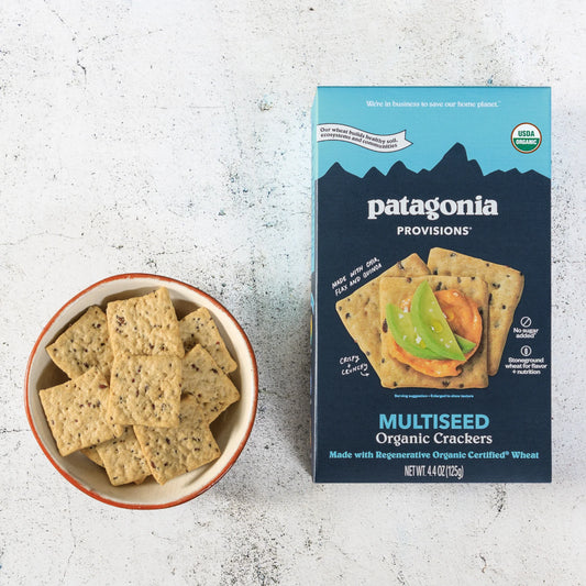 Organic Multiseed Crackers, 6 Pack Case